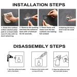 ZESLMG Adhesive Wall Hooks for Hanging, 16 Pack Self Sticky Hooks Heavy Duty 22lb Clear, Removable Shower Hook No Damage for Towel Key Coat Wreath Picture Outdoor Ceiling Bathroom Kitchen, Waterproof