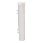 attwood 12708-2 PVC Rod Holder Storage, White PVC Construction, 9 Inches Long, Holds Rod Grips Up to 1 ¾-Inch Diameter, One Size