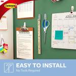 Command Medium Clear Wire Toggle Hooks, 6 Hooks and 8 Strips, Damage-Free Hanging Wall Hangers for Hanging Christmas Decorations, Holds up to 2 lb