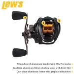 Lew's Team Lew's Pro SP Baitcast Fishing Reel, 8.3:1 Gear Ratio, Right-Hand Retrieve, Aluminum Frame, Premium 9 Stainless Steel Ball Bearings