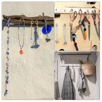 RELBRO Screw Hooks, 1 Inch Metal Screw in Cup Hooks, Black, 100 Pcs