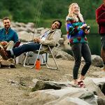 Zebco Roam Spincast Fishing Reel, Size 30 Reel, Right or Left-Hand Retrieve, Pre-Spooled with 10-Pound Zebco Fishing Line, Blue (Clam Packaging)