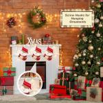 RELBRO Screw Hooks, 1 Inch Metal Screw in Cup Hooks, Black, 100 Pcs