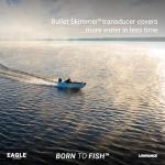 Lowrance Eagle 4X FishFinder with Bullet Transducer, 4-inch IPS Portrait Screen, Black, 000-16110-001