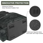 MATEIN Fishing Backpack, Water Resistant Fishing Tackle Box Bag with Rod Holders & Cooler, Gear Gifts for Men