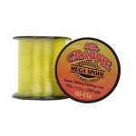 Lew's Mr. Crappie Mega Spool Monofilament Fishing Line, Low Memory and Stretch