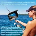 Fishing Camera, 220° Ultra-Wide 1080P HD Underwater Fishing Camera with 4.3" LCD & IR Night Vision, 50ft Cable for Ice Lake Boat Kayak Fishing