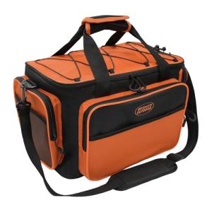 MYDAYS OUTDOOR Fishing Tackle Bags,Fishing Bags for Saltwater or Freshwater Fishing,Tackle Box Bag with Padded Shoulder Strap(Not Included Tackle Box Trays)