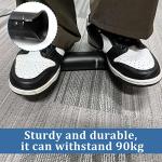 6 Tube Fishing Rod Holder Bracket Black Fishing Pole Holder with Screws for Garage Boat Cooler Trailer