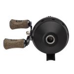 ProFISHiency 2-4-1 Standard Spincast Reel | Pre-Spooled Abrasion Resistant Line |Fast 4.1:1 Gear Ratio |Smooth Double Crank Soft EVA Grips |Black/Cork