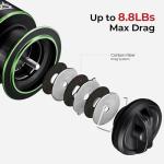 Piscifun Viper X Spinning Reel, Ultralight 5.2:1 High Speed Spinning Fishing Reel, 10+1BB, Carbon Fiber 33 LB Max Drag,1000 Series