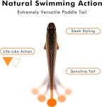 TRUSCEND Fishing Lures for Bass Trout Jighead Lures Paddle Tail Swimbaits Soft Fishing Baits Freshwater Saltwater Jigging Bass Gear Gifts for Men