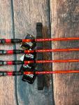LOT OF 4 - Abu Garcia Vigilante 7' Medium Crankbait Casting Rods - NEW