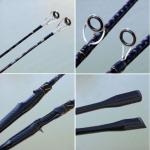 Graphite Casting Fishing Rod 70.86" Medium Fast 2pc