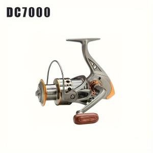 2000-7000 Series Fishing Reel Spinning Fishing Reel Bearings 5.2:1 Gear Ratio