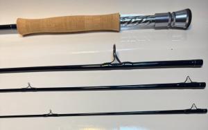 ORVIS T3 9', 8 WT 4 PIECE TIP FLEX FLY ROD USED ONCE