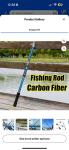 Heavy Duty Carbon Fiber Telescopic Fishing Rod Portable Medium Fast Lightweight