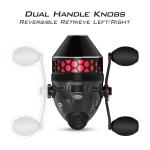 KastKing Brutus 4.0:1 Gear Ratio Spincast Reel Fishing Reel w/ 10LB Fishing Line