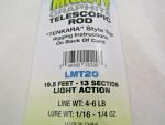 BnM LITTLE MIGHTY 100% GRAPHITE TELESCOPIC ROD 4 SIZES AVAILABLE 10',15',20',25'
