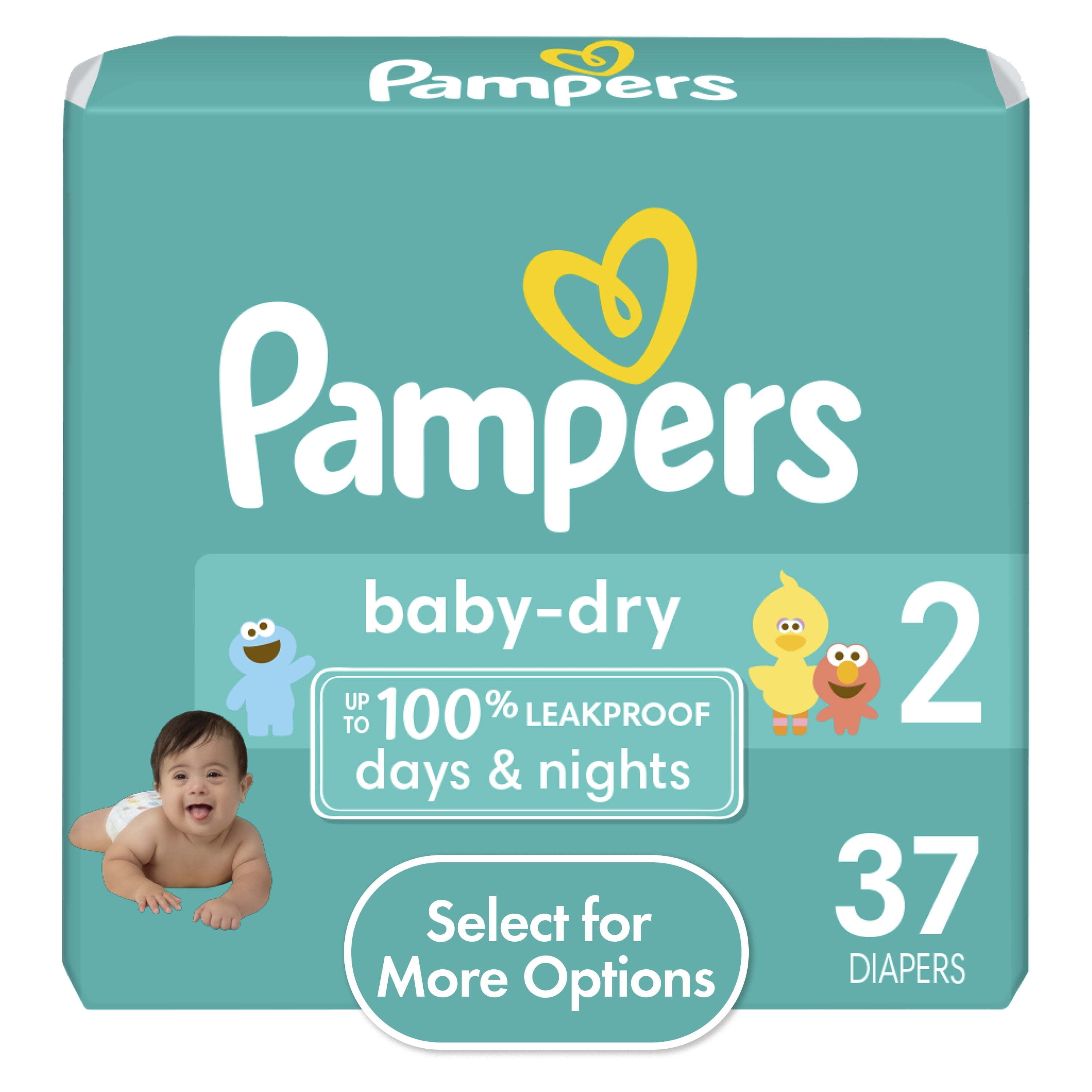 Pampers Baby Dry Disposable Diapers Size 2