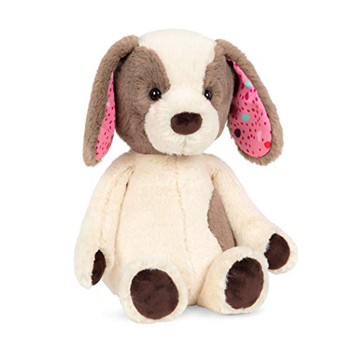 Soft and cuddly plush puppy toy