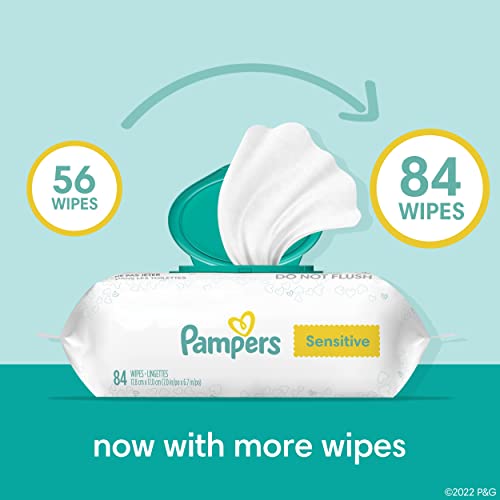 Pampers Sensitive Baby Wipes - 504 Count