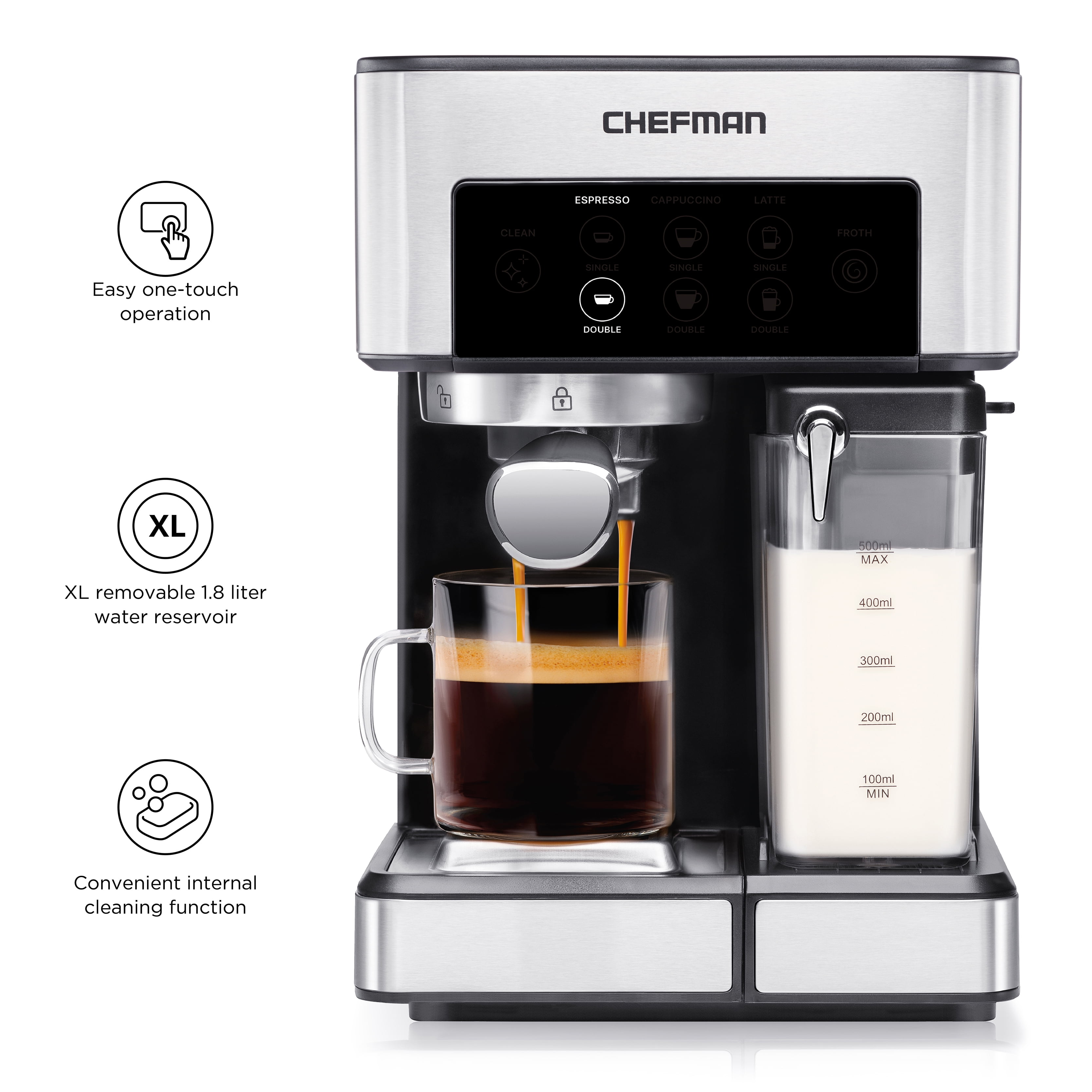 Barista Pro Espresso Machine for Lattes and Cappuccinos