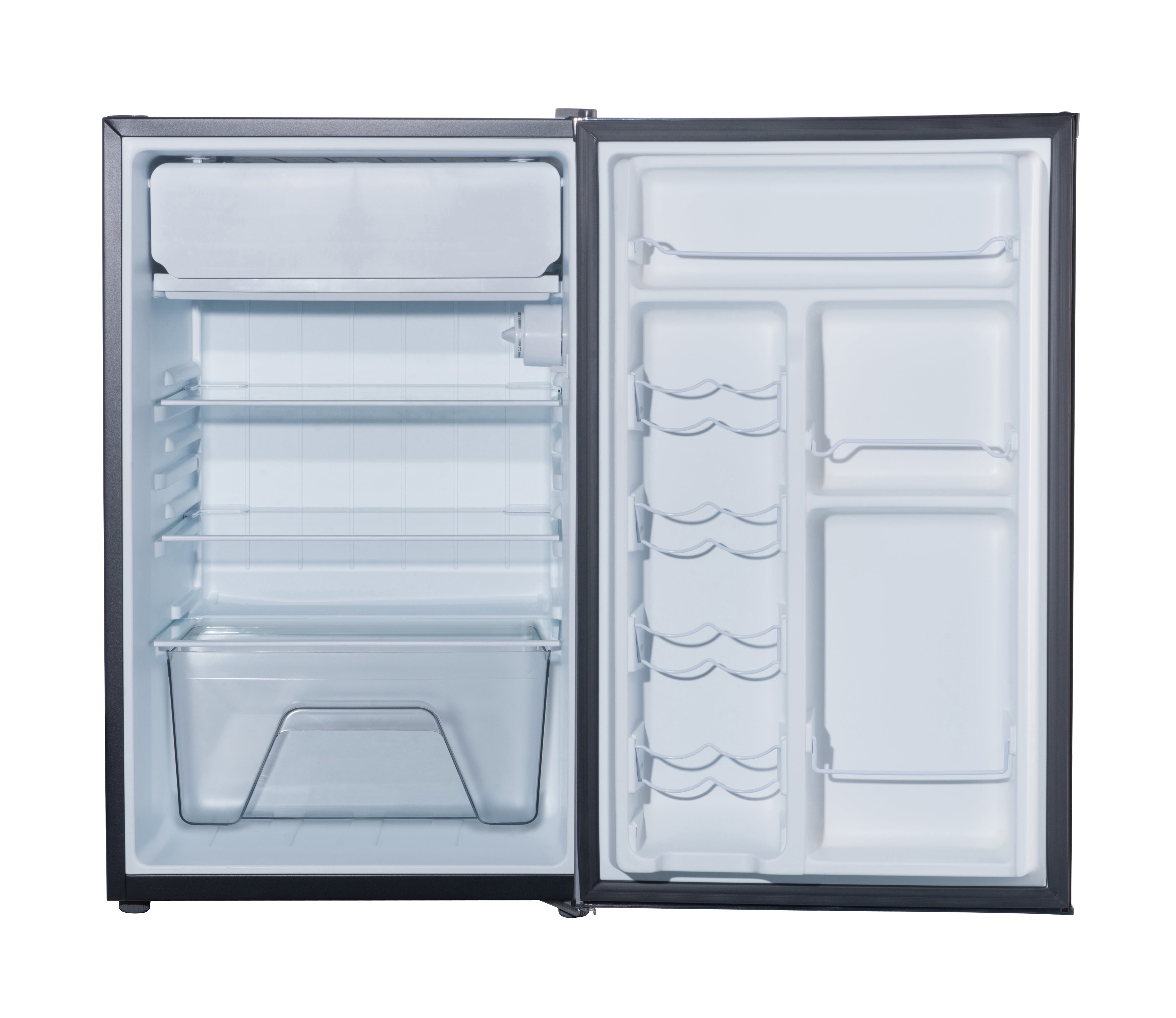 Galanz 4.3 Cu ft Mini Fridge, Stainless Steel Finish