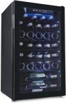 Honeywell H34WCB Black Wine Cooler 34 Bottles