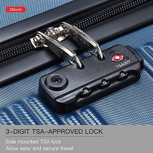 Verdi 28" Hardside Spinner Luggage with TSA Lock