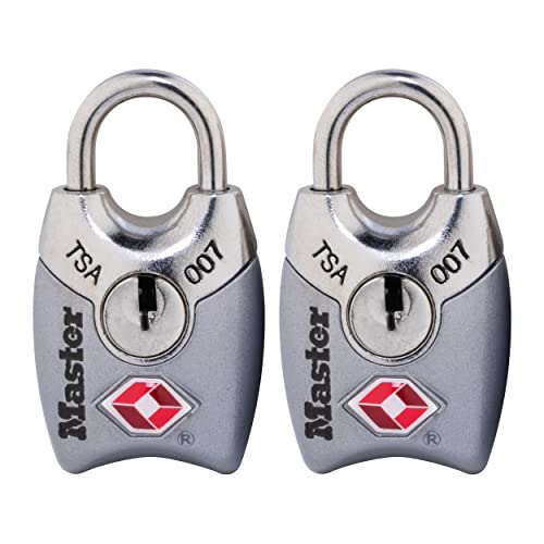 Master Lock TSA Approved Padlocks, 2-Pack