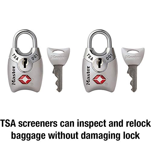 Master Lock TSA Approved Padlocks, 2-Pack