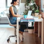 MAXECHO Under Desk Laptop Mount and Storage Solution