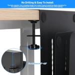 MAXECHO Under Desk Laptop Mount and Storage Solution