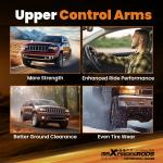 Heavy Duty Front Upper Control Arms for Grand Cherokee
