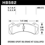 Hawk HPS Break Pads for Brembo Big Brake Kit