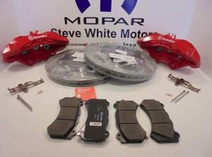 Challenger Charger Brembo Big Brake Kit Red