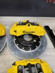 BMW E46 M3 Brembo Big Brake Kit Yellow Calipers