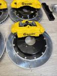 BMW E46 M3 Brembo Big Brake Kit Yellow Calipers