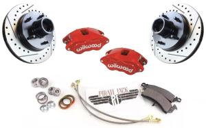 Wilwood Red Calipers Front Wheel Kit for G Body