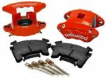GM Rear Disc Brake Kit with Red Wilwood Calipers