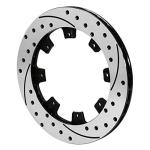 Wilwood SRP Drilled Performance Brake Rotor 160-7104-BK