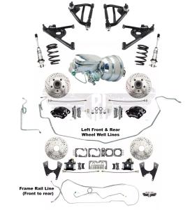 1970-74 Camaro Wilwood Brake Kit with Lines
