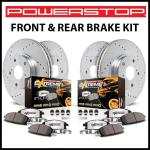 Power Stop Z36 Xtreme Brake Rotor and Pad Kit