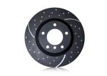 EBC GD7558 Sport Slotted Rear Rotors - Dodge Durango