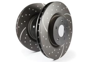 EBC GD7087 Slotted Front Rotors for Acura/Honda