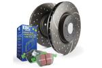 EBC Greenstuff Slotted Rear Rotors & Pads