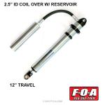 FOA 2.5" Coil Over Shocks - 12" Travel