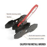 360° Ratcheting Brake Piston Spreader Tool