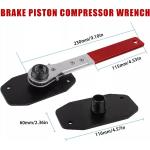 Portable Brake Piston Wrench and Caliper Tool